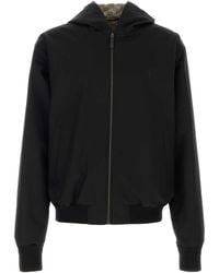 Gucci - Logo Hood Jackets - Lyst