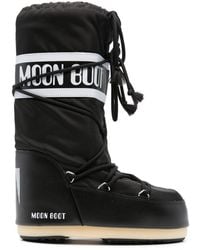 Moon Boot - Icon Panelled Waterproof Boots - Lyst
