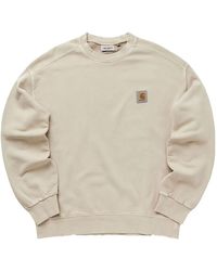 Carhartt - Logo Crewneck Sweatshirt - Lyst