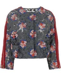 Fendi - Printed Lace Blazer - Lyst