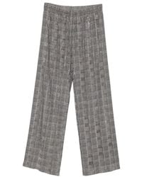 Ermanno Scervino - Checked Trousers - Lyst