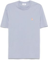 Maison Kitsuné - Maison Kitsuné
T-Shirt Con Applicazione Fox Head - Lyst