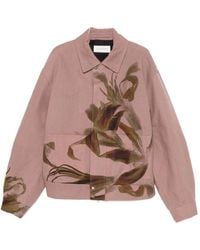 Dries Van Noten - Veperny Bis 2368 M.W. Jacket Oros - Lyst