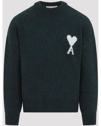 Ami Paris - Crew Neck Sweater - Lyst