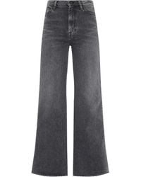 7 For All Mankind - 7 für alle Menschheit Jeans schwarz - Lyst