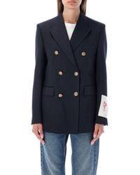 Golden Goose - Double-Breasted Blazer With Buttons - Lyst