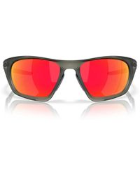 Oakley - Sonnenbrille Oo9431 943104 Lateralis Matte Olive Ink/Prizm Ruby Unisex - Lyst