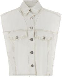 Isabel Marant - 'tyra' Vest - Lyst