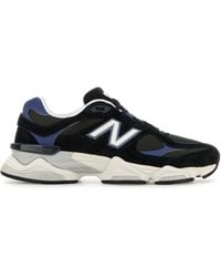 New Balance - Mesh And Suede 9060 Sneakers - Lyst