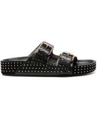 Isabel Marant - Lennyo Slides All Over Studs - Lyst