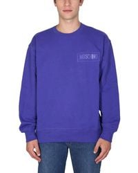 Moschino - Relaxed Fit Sweatshirt - Lyst