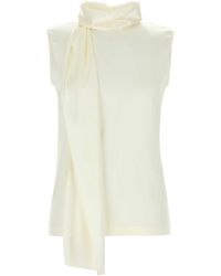 Bottega Veneta - Top Scarf Silk - Lyst