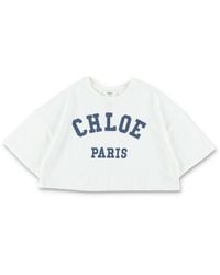 Chloé - Camisetas Y Polos Blanco - Lyst