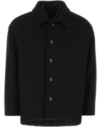 Valentino Garavani - Wool Blend Coat - Lyst