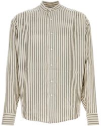 LeKasha - Embroidered Silk Aldar Shirt - Lyst