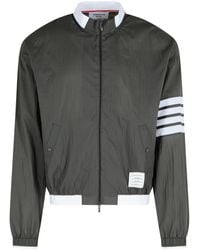Thom Browne - '4 Bar' Polyester Jacket - Lyst