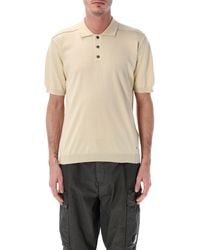 C.P. Company - C.P.Company Cotton Short-Sleeve Polo - Lyst