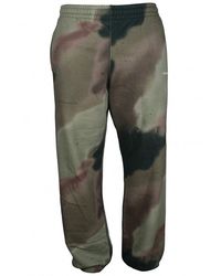 Off-White c/o Virgil Abloh - Signature Logo Cotton Camouflage Joggers - Lyst