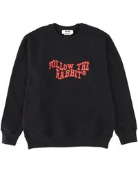 MSGM - Crew Neck Sweatshirt - Lyst