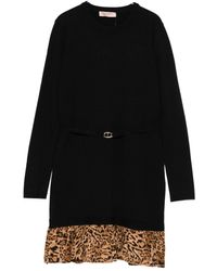 Twinset - Doppelte Kleider schwarz - Lyst