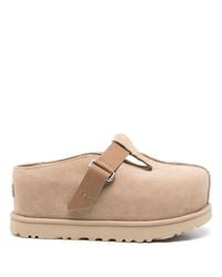 UGG - Suede Slippers - Lyst