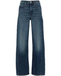 7 For All Mankind - Flared High Rise Jeans - Lyst