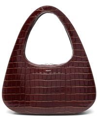 Coperni - Swipe Baguette Leather Shoulder Bag - Lyst