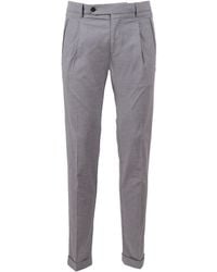 Berwich - Pantalone Retrolong Gd Grigio - Lyst