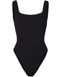 Hunza G - "Square Neck Swim" One Piece Swimsuit - Lyst