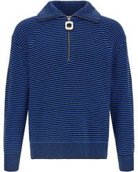 JW Anderson - Half Zip Sweater - Lyst