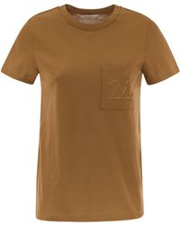 Max Mara - Papaia1 Baumwolltrikot -T -Shirt - Lyst