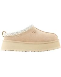 UGG - Tazz Ii Sandalen Lederen Beige - Lyst