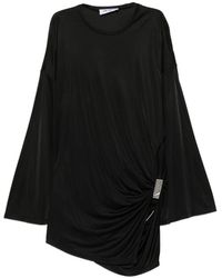 The Attico - Asymmetric Short Dress - Lyst
