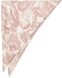 Alysi - Bedrucktes Seidenfoulard - Lyst