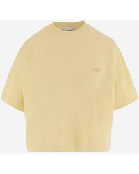 Autry - T Shirt With Embroidered Logo - Lyst