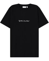 Off-White c/o Virgil Abloh - T-Shirt With Logo Cotton T-Shirts - Lyst