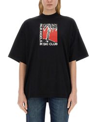 Palm Angels - Palm Soft Fit T Shirt Ski Club - Lyst