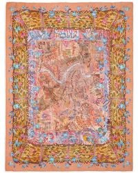 Faliero Sarti - New Roma Silk Blend Stole - Lyst