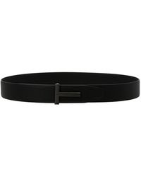 Tom Ford - 't' Cinturón reversible - Lyst