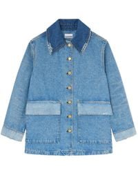 Ganni - Coats Recycled Cotton - Lyst