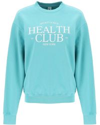 Sporty & Rich - 'sr Health Club' Sweatshirt - Lyst