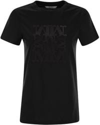 Max Mara - Giovane besque T-shirt en coton - Lyst