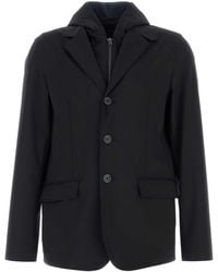 Herno - Blazer Cappuccio - Lyst