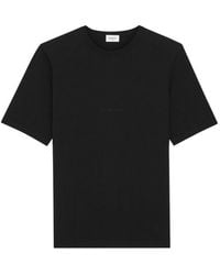 Saint Laurent - Cotton T-Shirt - Lyst