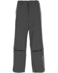 OAMC - Charcoal Cotton Pant - Lyst