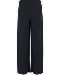 Vince - Wide-Leg Fabric Pants - Lyst