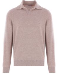 Brunello Cucinelli - T -shirts En Polos Brown - Lyst