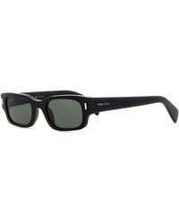 McQueen - Acetate Panthos Sunglasses - Lyst
