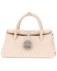 Zanellato - Dotta Centauro Kleine Lederhandtasche - Lyst