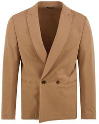 Daniele Alessandrini - Jackets Sand - Lyst